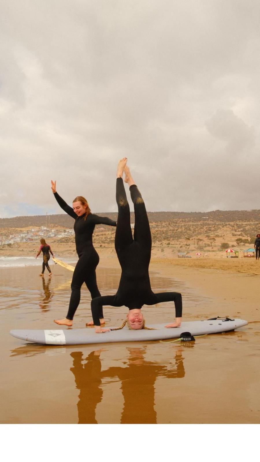 Sable Beach Surf Camp Tamraght エクステリア 写真
