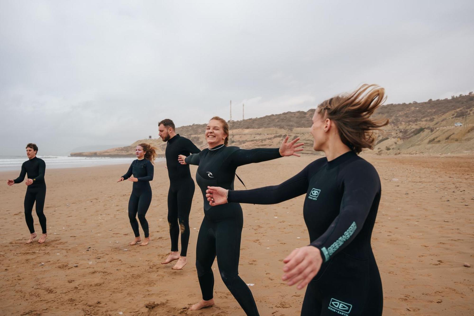 Sable Beach Surf Camp Tamraght エクステリア 写真