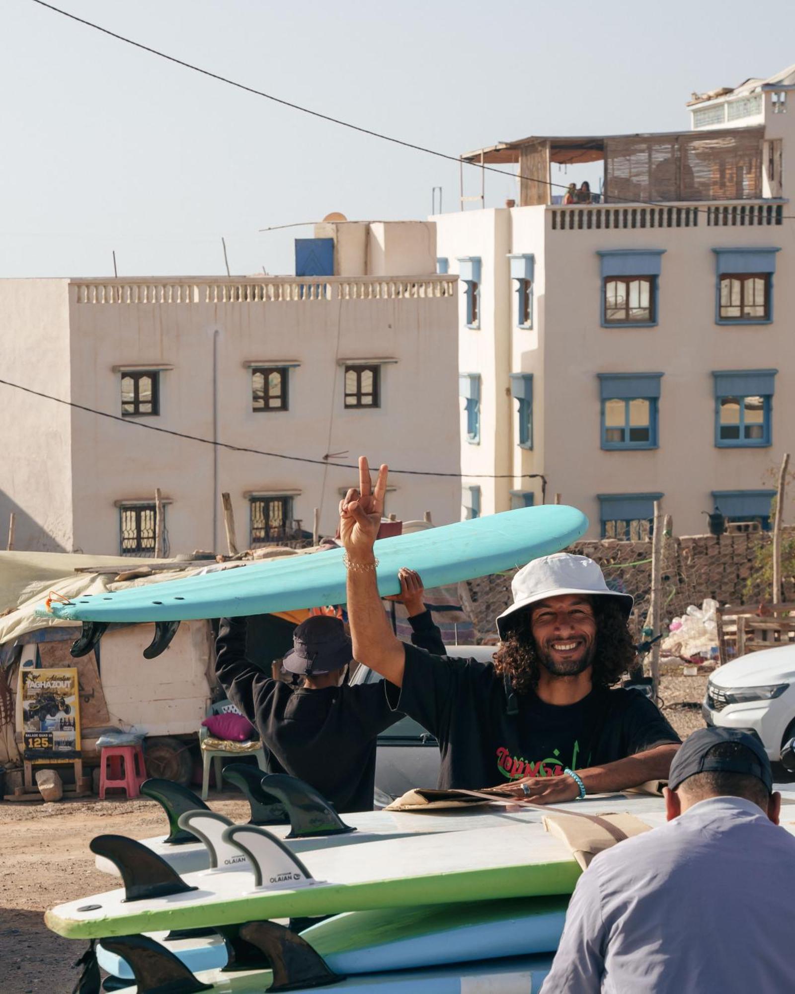 Sable Beach Surf Camp Tamraght エクステリア 写真